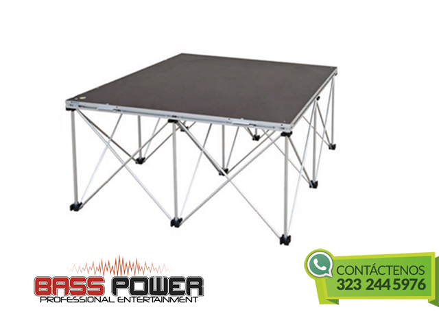 Alquiler de Tarimas Racer en Medellin